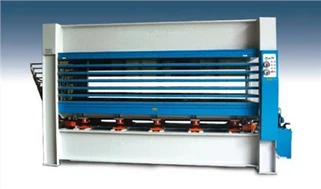 Melamin laminering varmpressmaskin